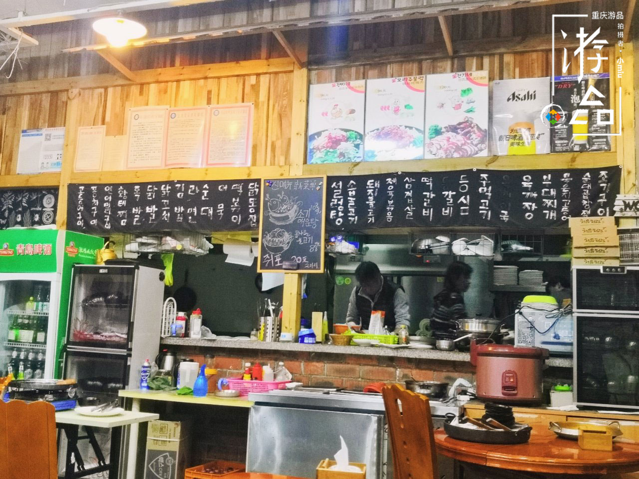 成都桐梓林，最正宗韩国料理，老板不会中文，点菜说外语