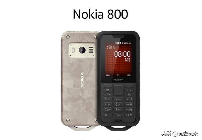 NokiaNokia2720/800中国发行版打开预购：翻盖式/三防齐上