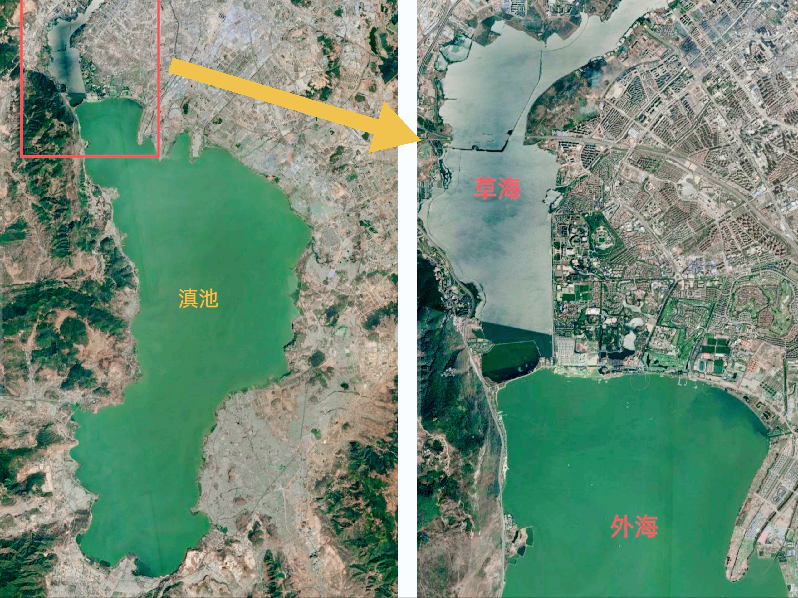 滇池的危机：30年水质恶化，一度沦为“臭水湖”？
