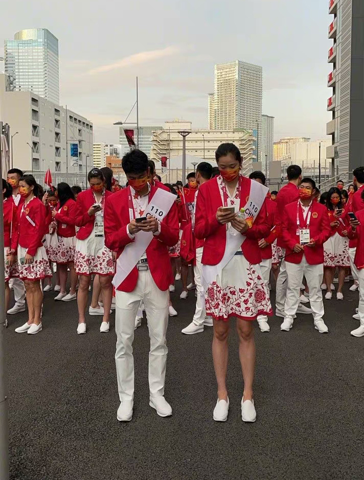 东京奥运会开幕式收视夺冠，米希亚献唱，中国代表团第110位登场