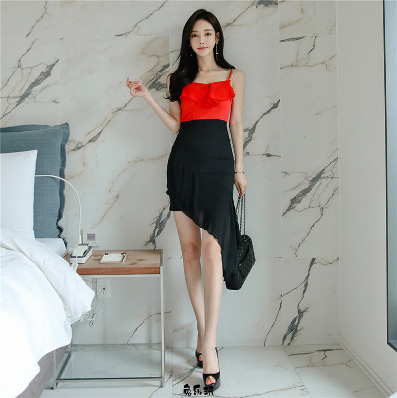 孙允珠：红杏烟雨浅草阡陌朱砂吊肩裙