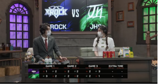 第五人格2021IVL夏季赛常规赛XROCK vs JHS 第三局