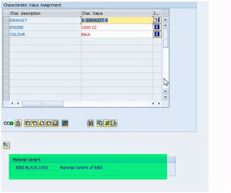 SAP VC銷售訂單中可配置物料的使用