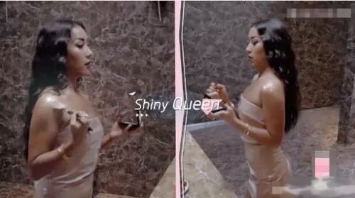 吉克隽逸到底多精致？全身涂满高光，居然不小心蹭脏戚薇裙子？