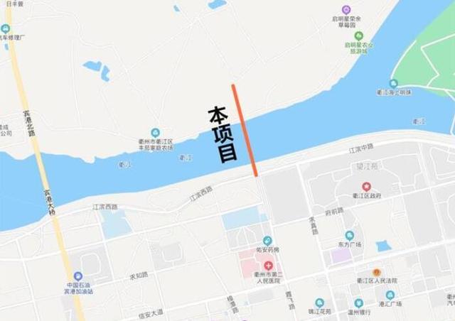 浙江建一座大桥，长513.6米，双向6车道，时速60千米，就在衢州