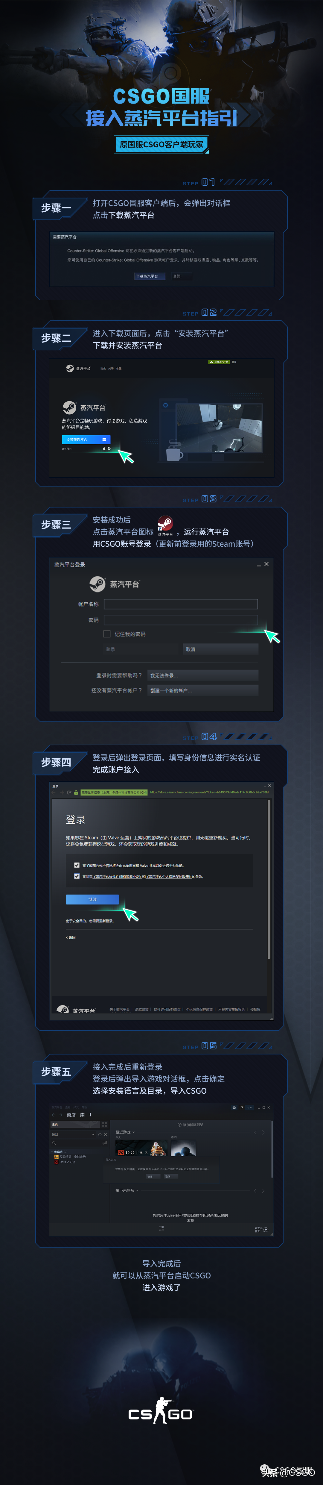 CSGO国服正式登陆蒸汽平台