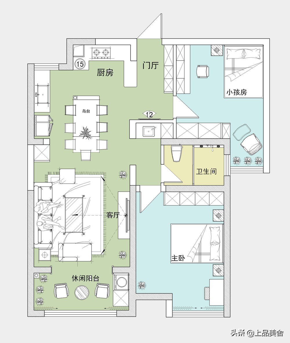 上海高管1000万买89平新房，空间合理利用，不浪费一寸空间