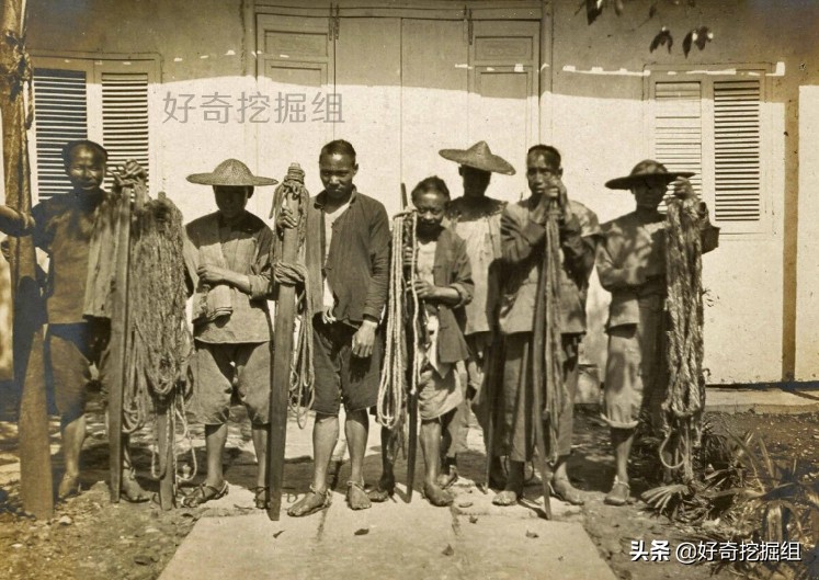 1908年珍贵晚清老照片，那时候雷峰塔还没倒塌