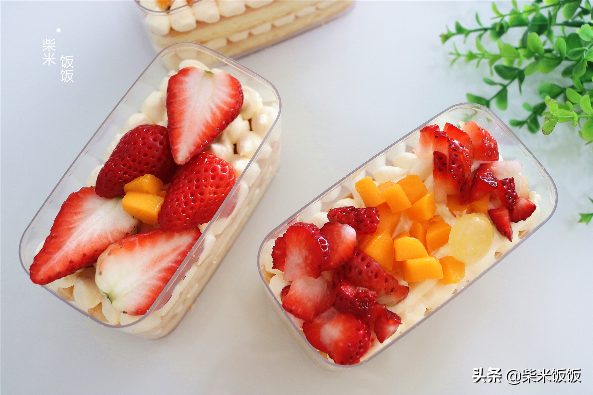 4個雞蛋，一瓶奶油，教你做孩子喜歡的盒子蛋糕，好看又好吃