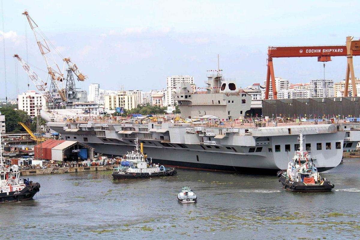 “双航母时代”不远了？印度国产航母终于传来