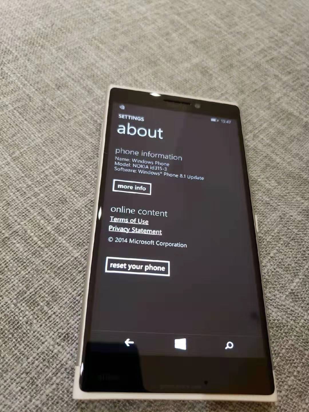 遺作！Nokia即将上市的Lumia1030手机上！现如今荣幸触到真机
