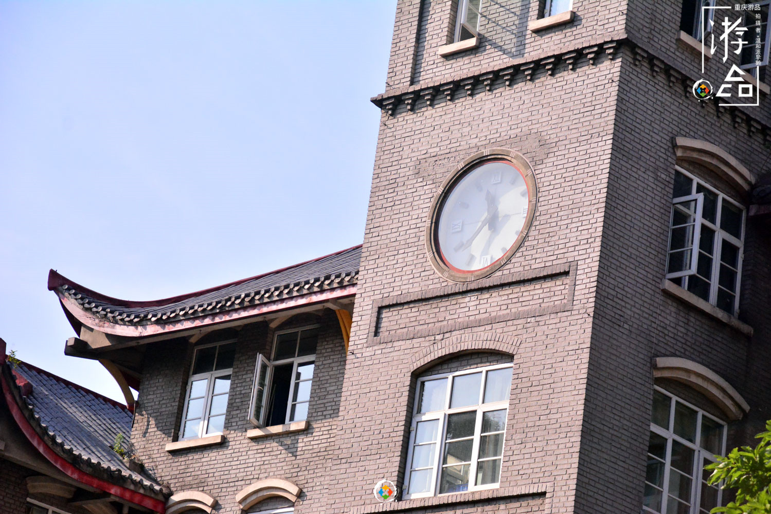 重庆最有来头的医院：中山一路上的灰砖老楼，曾是陪都的司法院