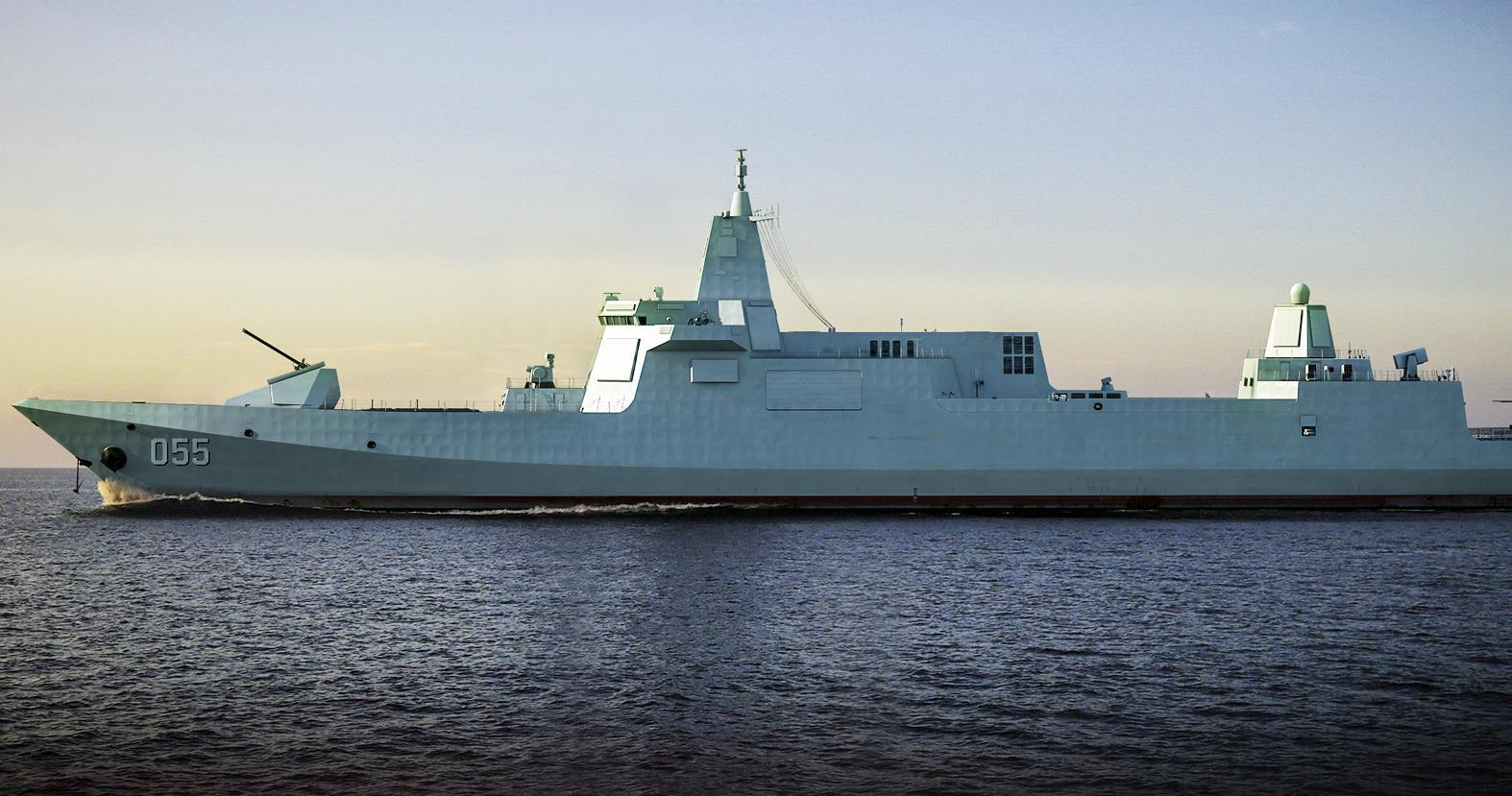 不吹不黑：阿利伯克级驱逐舰VS055大驱，到底谁更