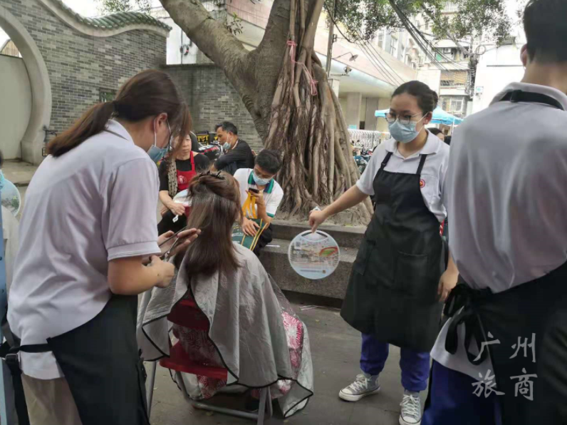 广州市旅游商务职校：传媒与形象设计系党支部惠民服务专题报道