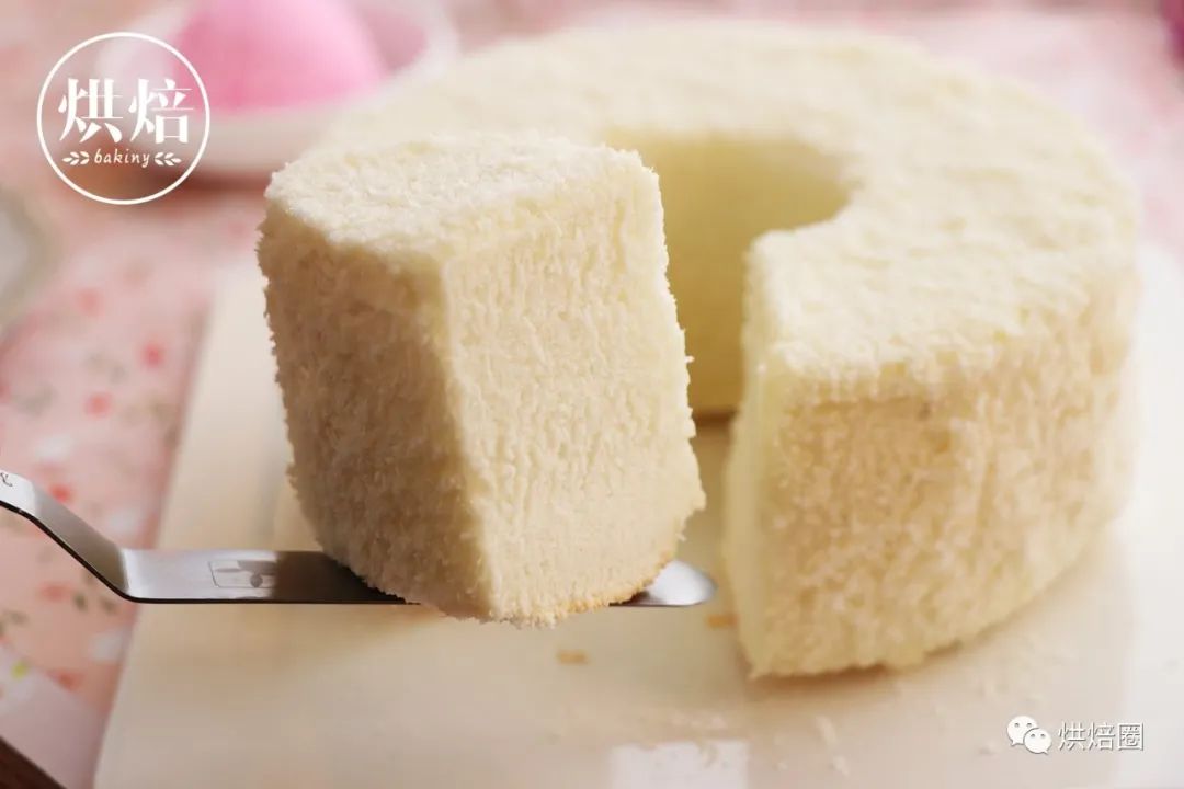 這樣做天使蛋糕從裡到外都白不干不韌比戚風好吃