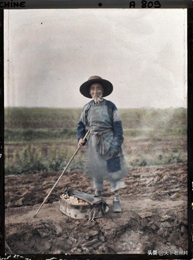 1909年 法国人卡恩拍摄的中国最早彩色照片欣赏