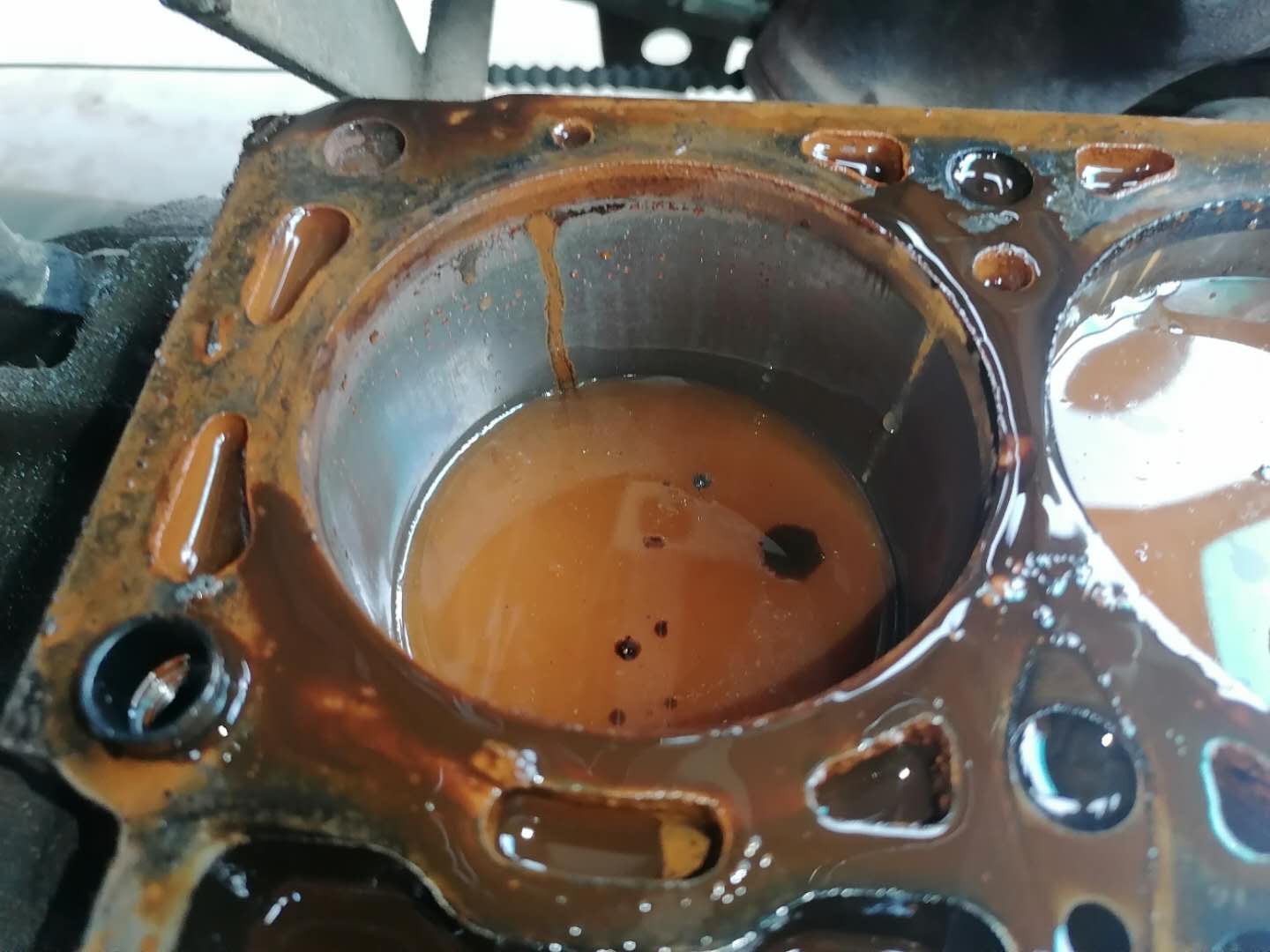 图片[23]_胖哥真实案例分析 发动机高温造成机油乳化 冲缸垫_5a汽车网
