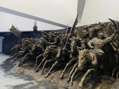 乌海成吉思汗博物馆——「英可纳」超大防火门