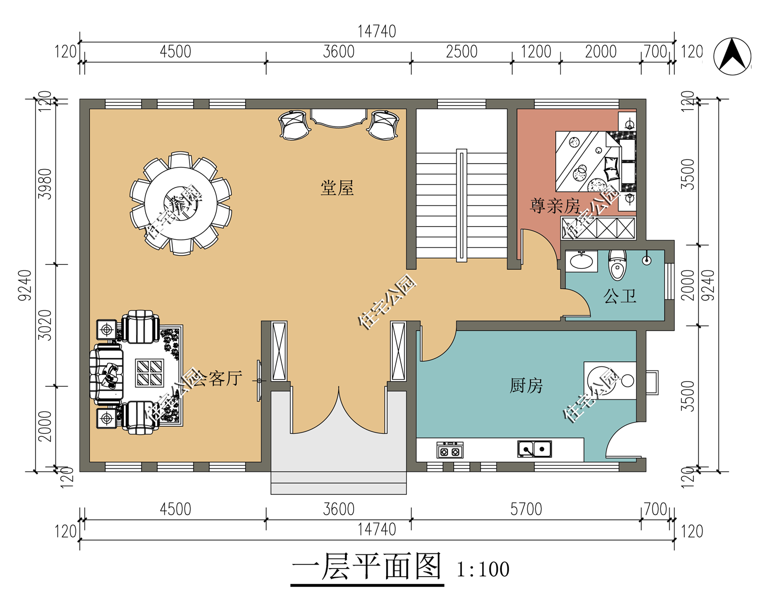 准备了30万回农村建房，选了10套图纸，大家帮我看看哪套好？