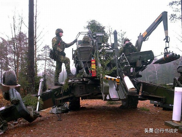 瑞典弓箭手自行火炮，不要小看民用卡车，它们也是军用技术储备