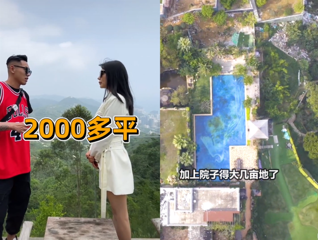 疑姚安娜5亿城堡内景曝光，百万豪车随意停放，出行乘坐直升飞机