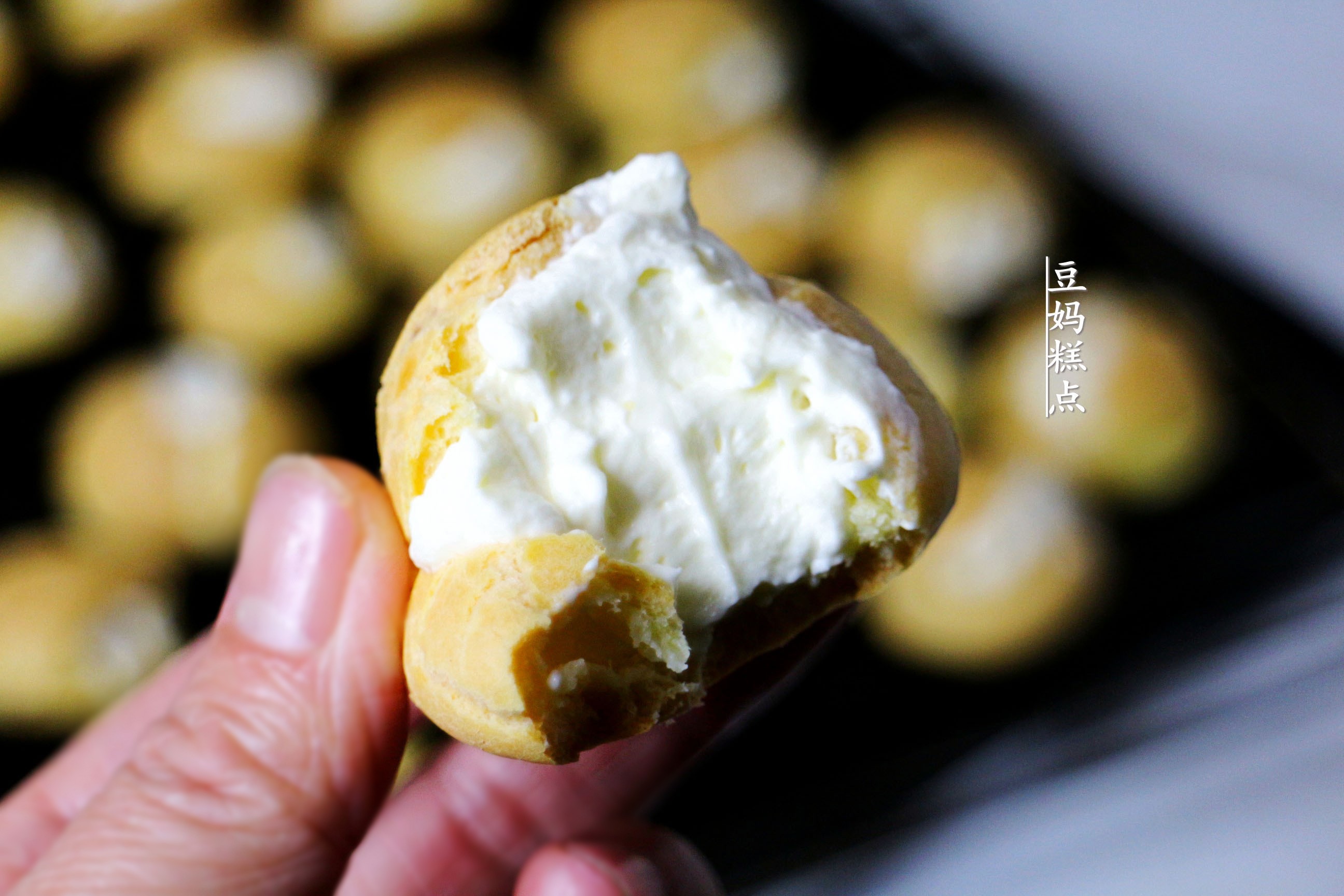 超市15元一斤的泡芙，在家10分鐘就能做一盤，給孩子吃更放心