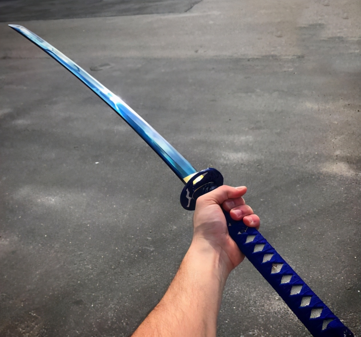 武士刀真正的剋星 曾一刀斬斷過三把武士刀 自此一戰成名 刀刀的迷彩世界 Mdeditor