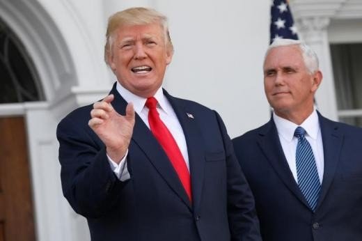 美国副总统彭斯不吃奎宁！和特朗普不同调：我