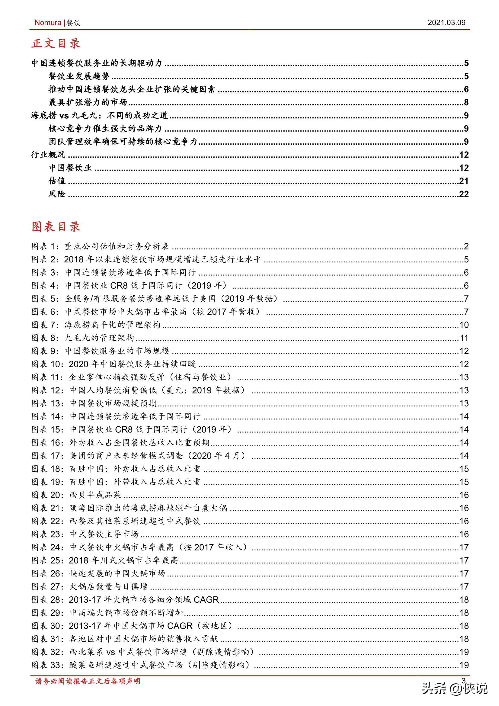 消费行业中国餐饮：标准化和品牌力赋能产业发展（报告）