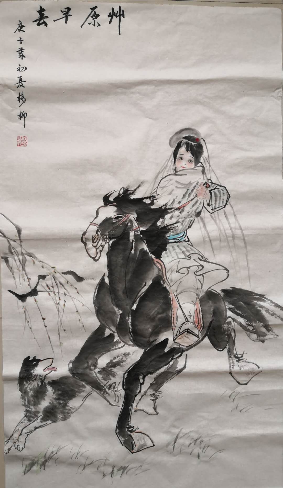 三十载警营坚守不忘初心，闲暇习书画艺臻堪称一绝