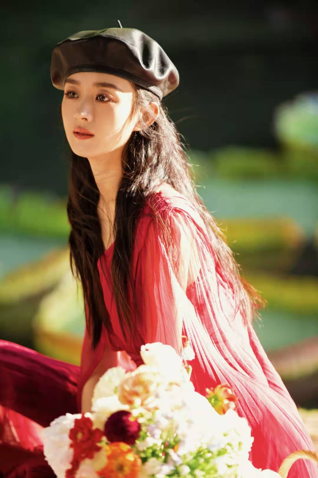 Zhao Liying is long-unseen bask in pat oneself! Wave sends blind fold to have temperament, new theatrical work leaves sow hook up 7 hot search want to explode