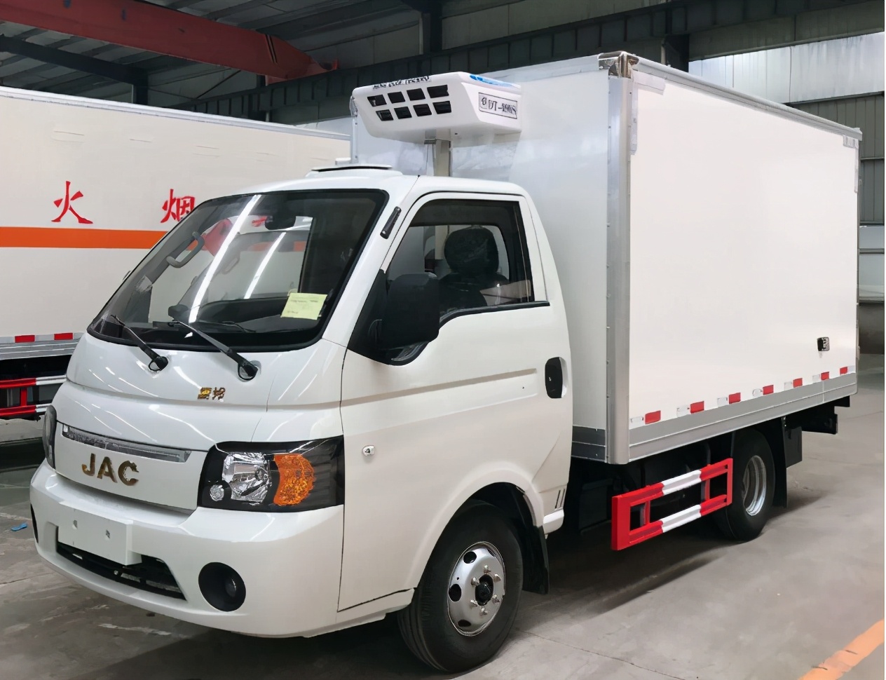 江淮轿卡冷链版让你一路领鲜到家