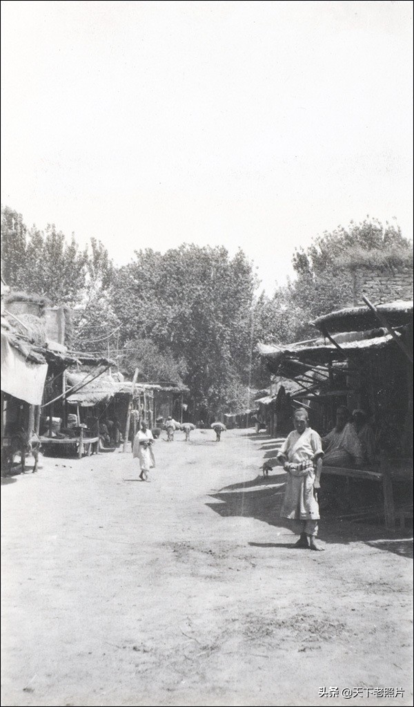 1910年清末时期的新疆喀什噶尔真实影像