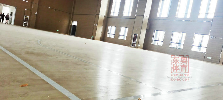 東奧體育｜運動館木地板安裝