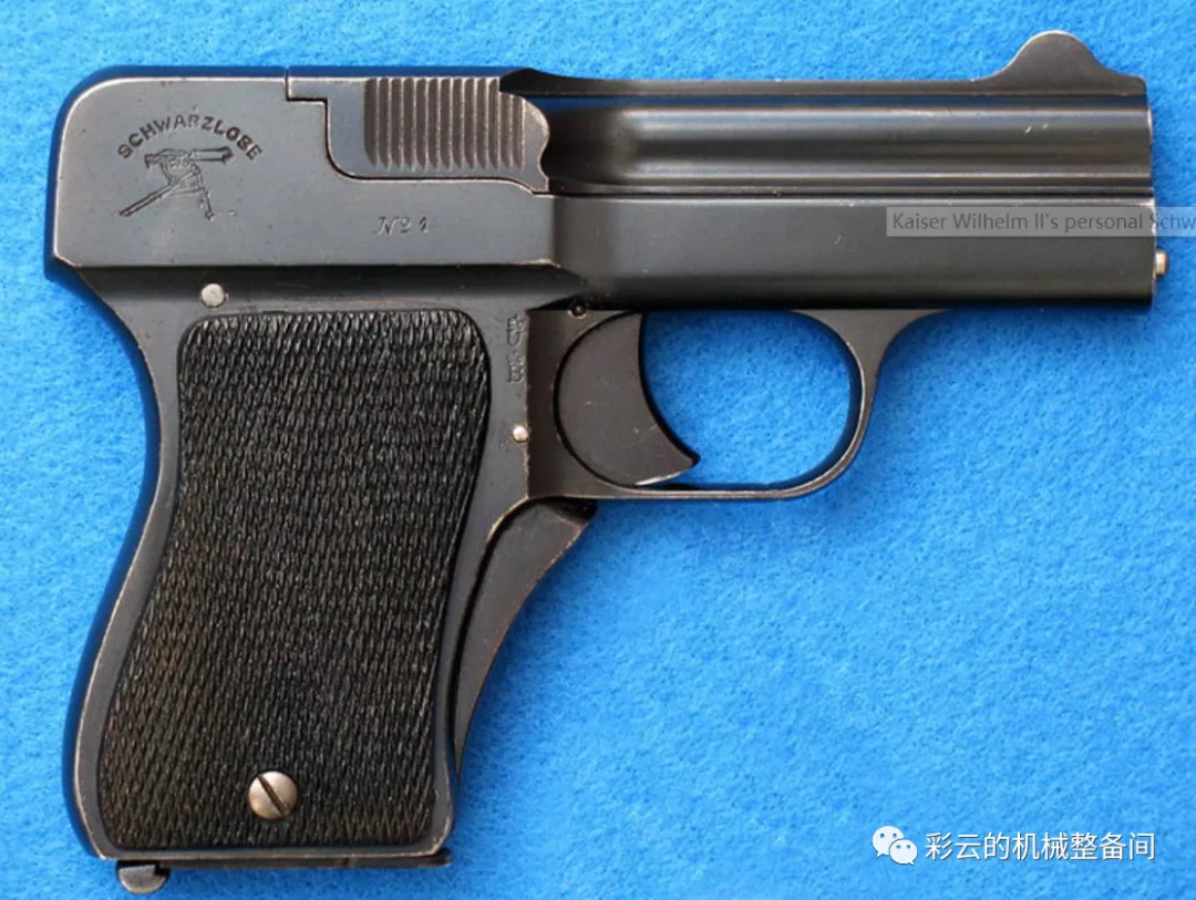 威廉二世的小玩具——采用枪管前冲原理的施瓦