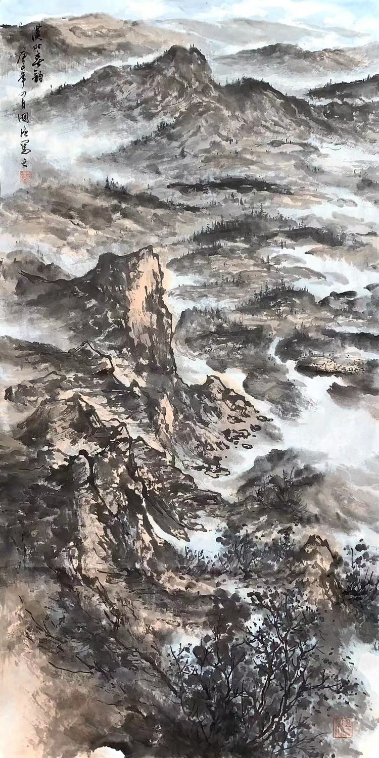 书画家陆国强——我心中的山水