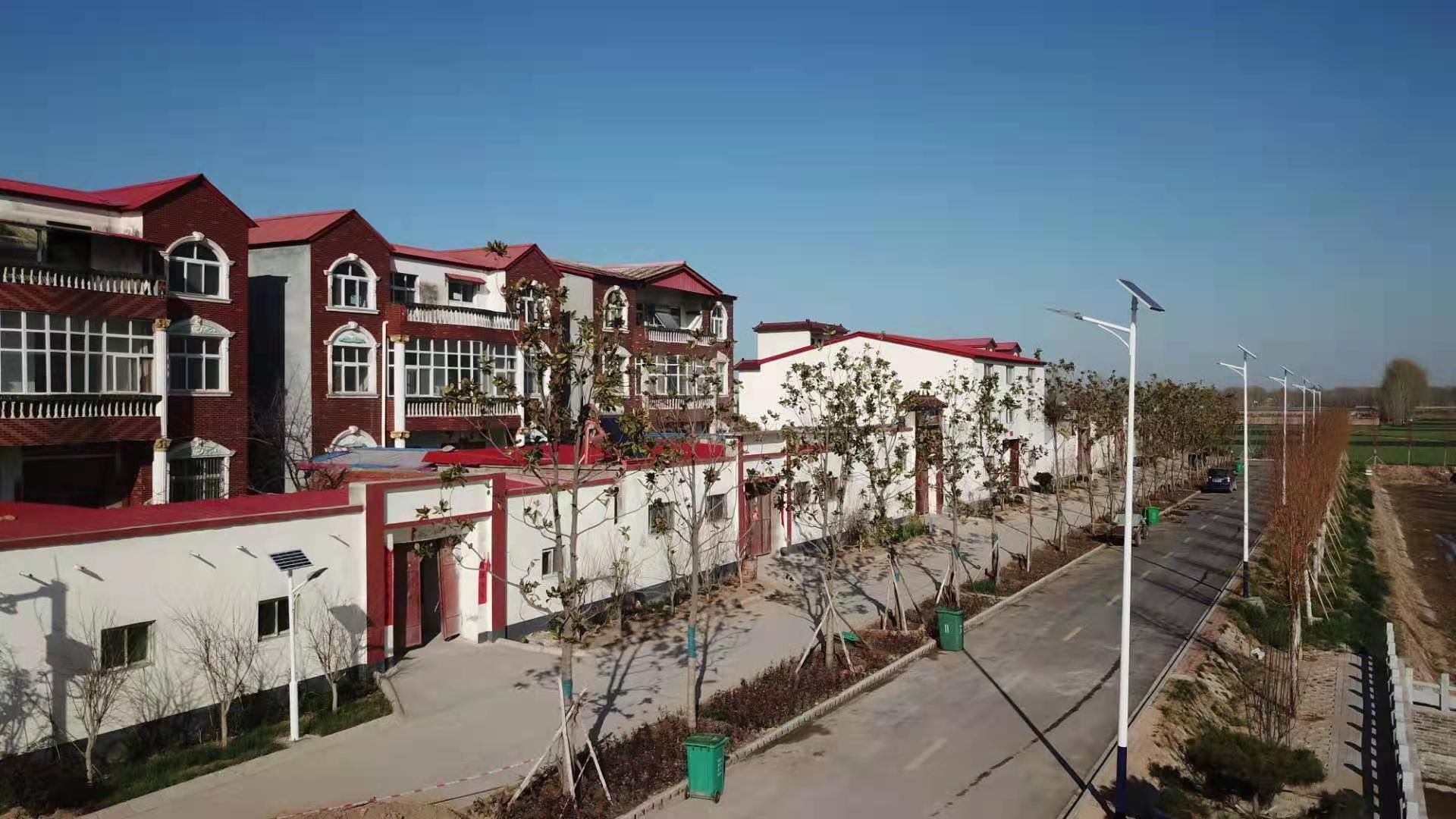 段双奇摄影作品中牟县大孟镇新郑岗村绘就美丽乡村新画卷