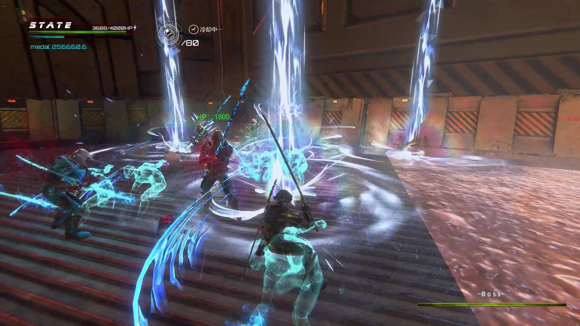 一款賽博朋克風(fēng)格的動作格斗游戲