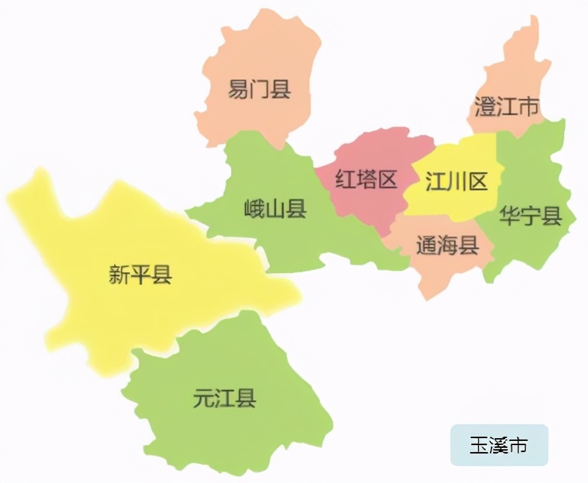 云南省新平县地图图片