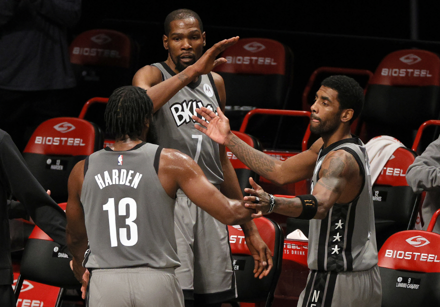 缺席18场+皮下出血，杜兰特让人担忧！篮网三巨