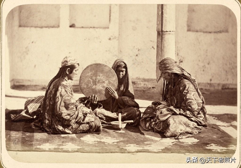 1865-1872年间 中亚地区“塔吉克人”的民俗风情照片