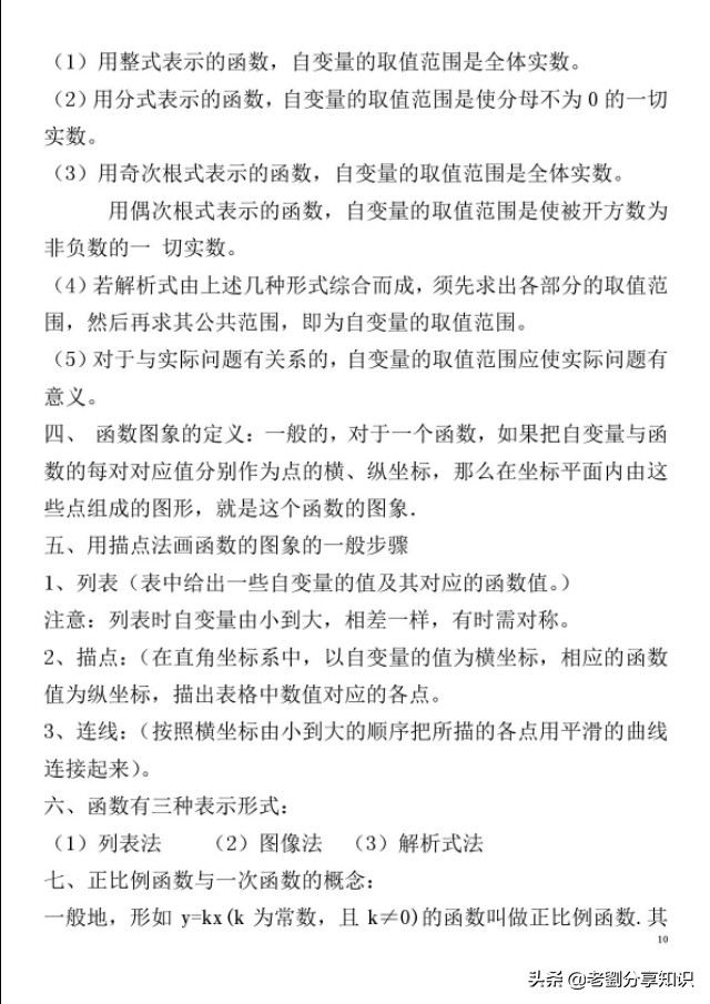 初二数学：下册知识点大全，学霸寒假预习必备！