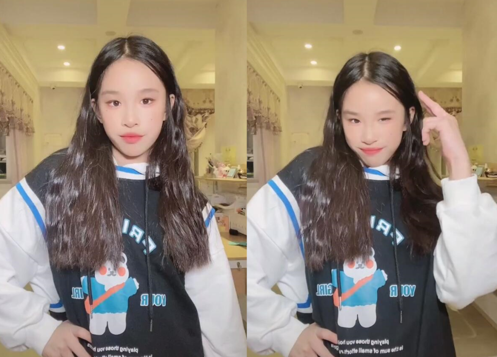 张庭12岁女儿颜值“逆袭”，从被嘲丑到变漂亮，