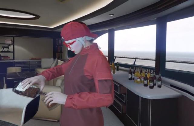 《GTA5》身体测试，连续喝100瓶威士忌会怎样？男女不同？