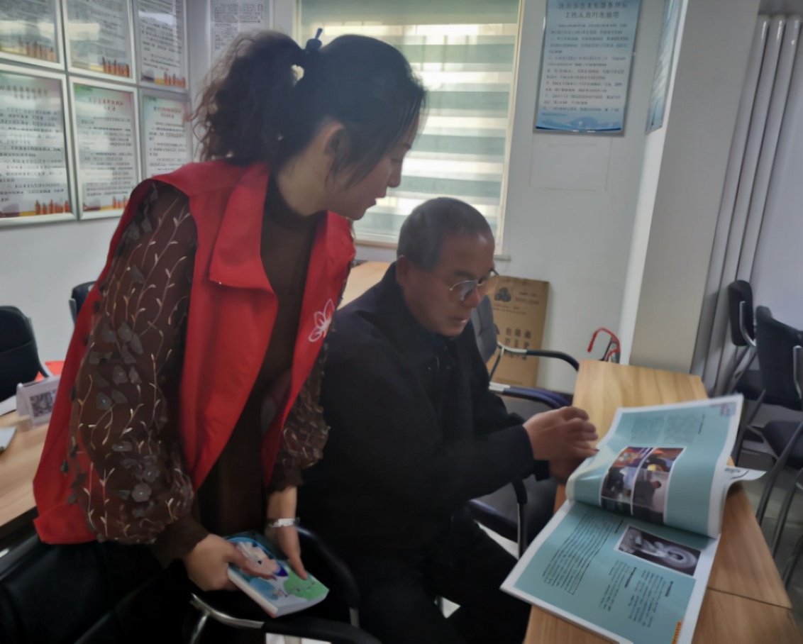 品质安宁文明实践水挂庄社区新时代文明实践站开展反邪教宣传志愿服务