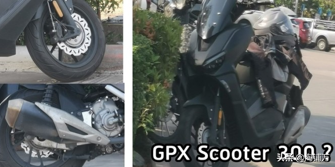 GPX 300踏板摩托出現在越南地区 这不是龙嘉VMAX300吗