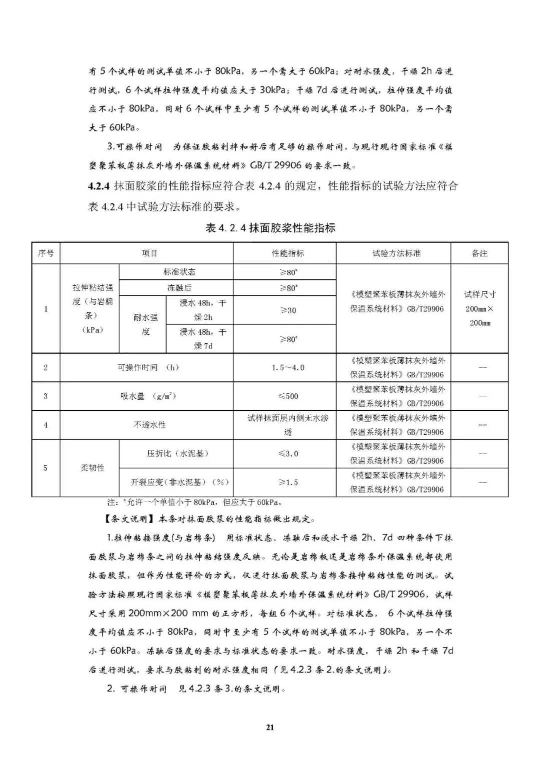 《岩棉薄抹灰外墙外保温工程技术标准》