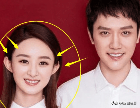 都说结婚证件照要露出眉毛，当看到魏晨老婆，这也行？