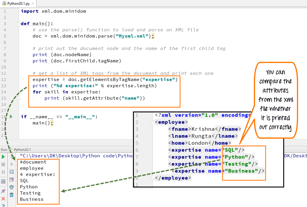 DAY6-step11 Python XML Parser教程（Minidom，ElementTree）