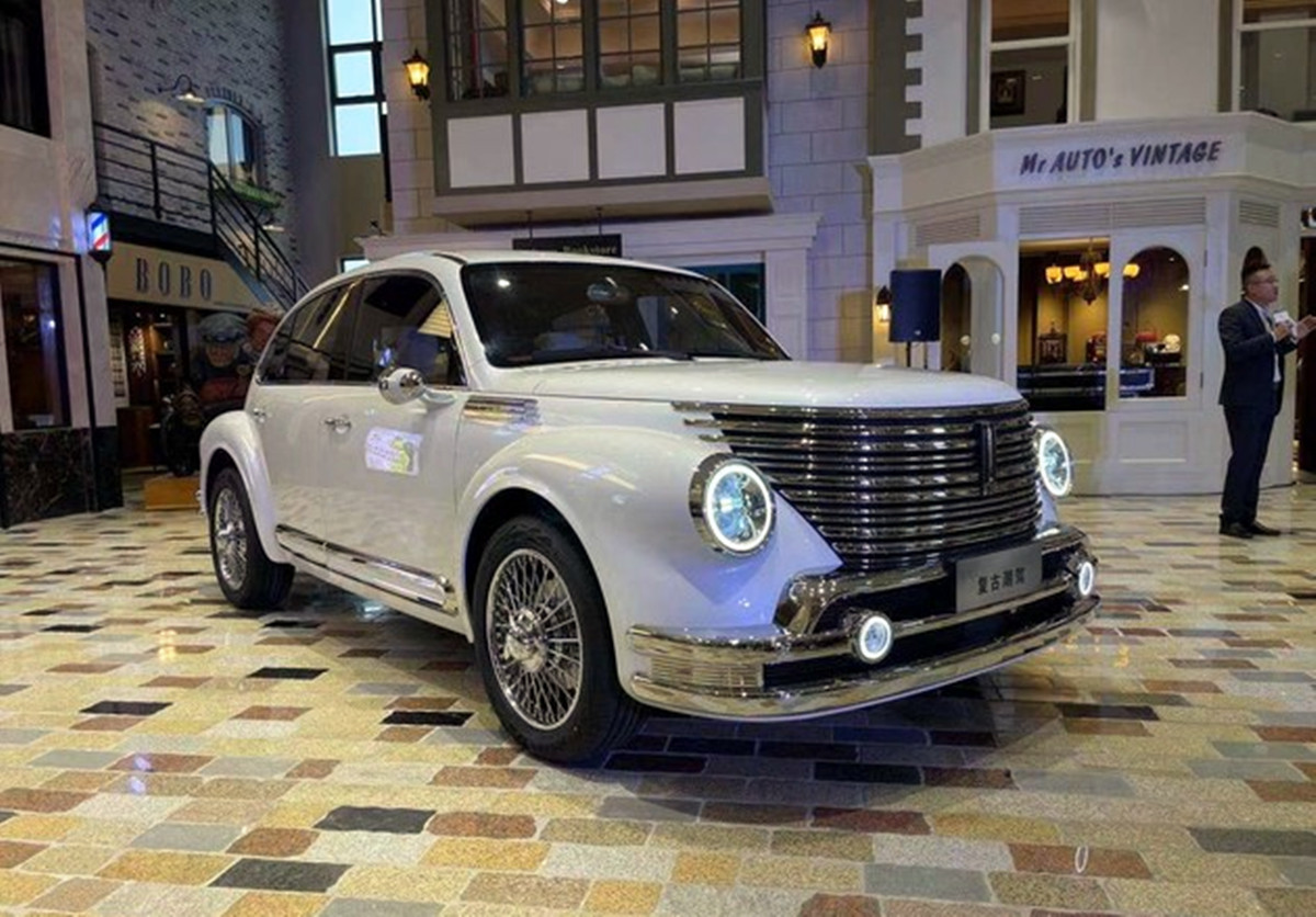 长城wey全新复古suv发布!回头率堪比100万的豪华车